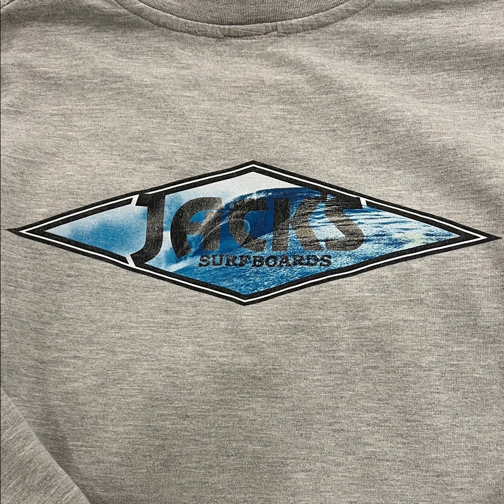 Jack’s Surfboards Light Gray Crewneck - Picture 4 of 5